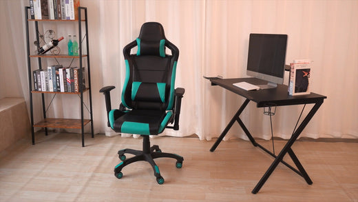 Level Up Your Comfort: The Ultimate Swivel Gaming Chair with Adjustable Armrests