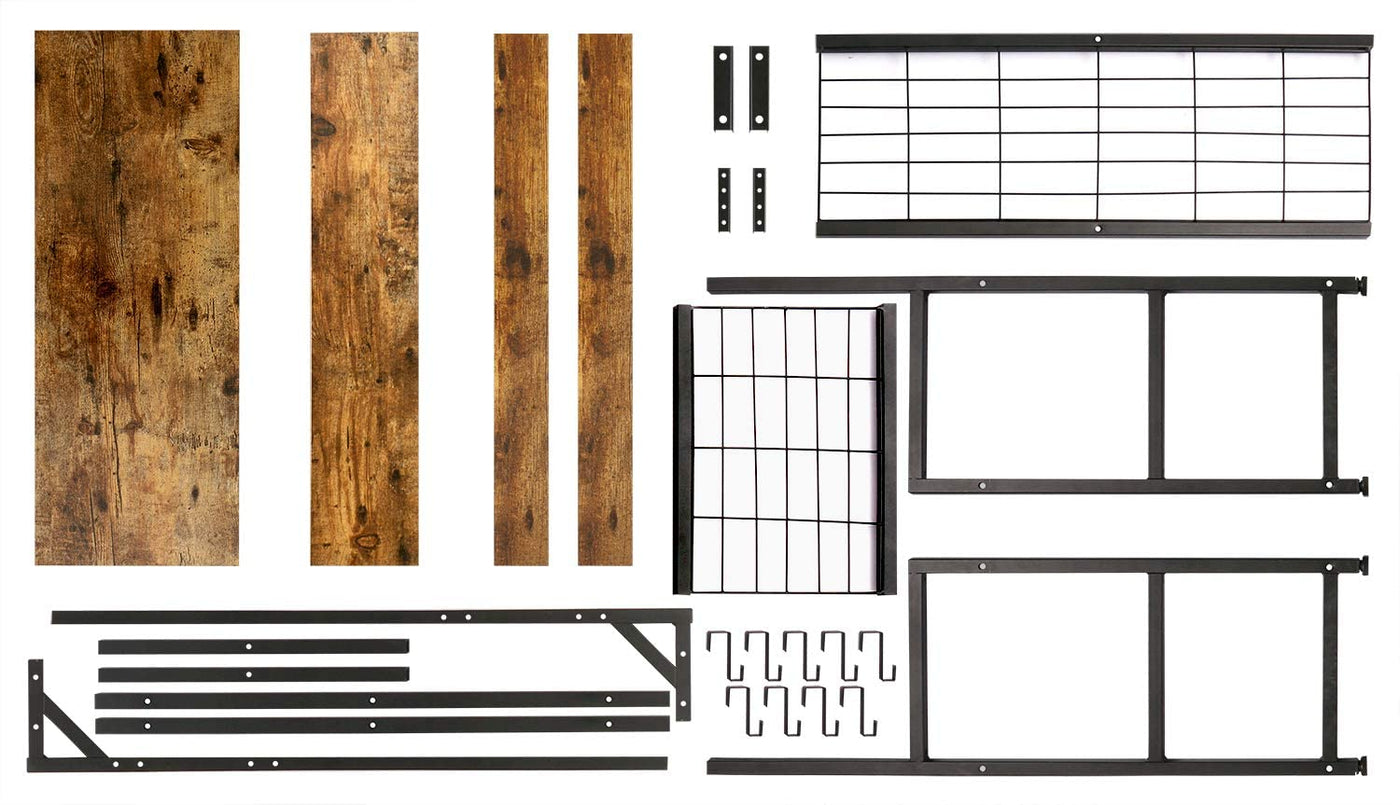 Entryway Hall Tree 3-in-1 Design - HOMEKOKO