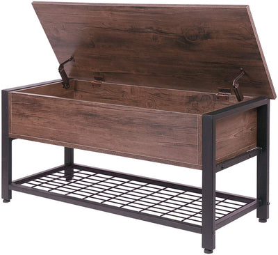 Industrial Storage Bench Metal Frame - HOMEKOKO