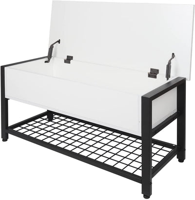 Industrial Storage Bench Metal Frame - HOMEKOKO