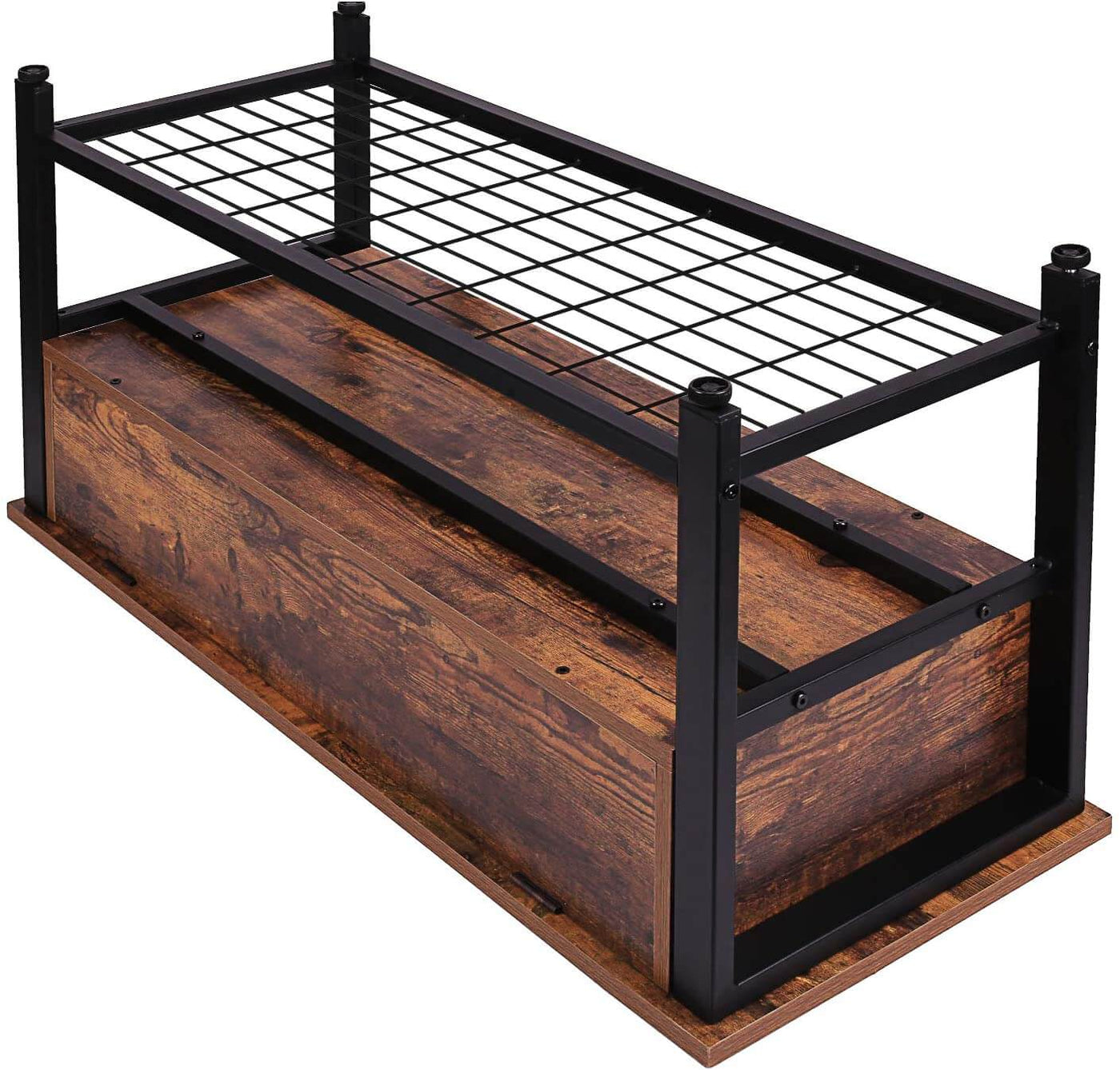 Industrial Storage Bench Metal Frame - HOMEKOKO