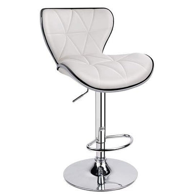 Shell Back Adjustable Swivel Bar Stool - HOMEKOKO